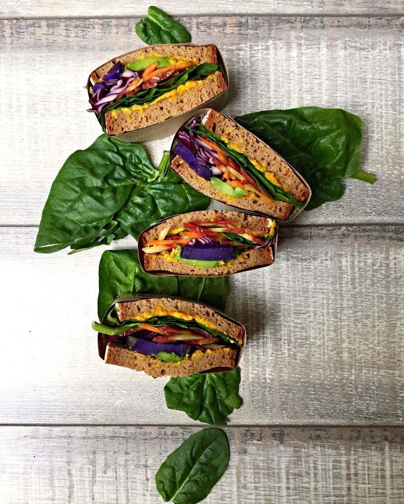 rainbow Sandwich Wrapped