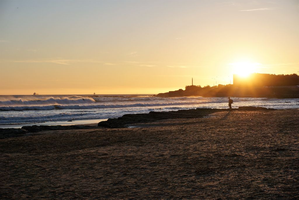 Praia de Carcavelos - sunset