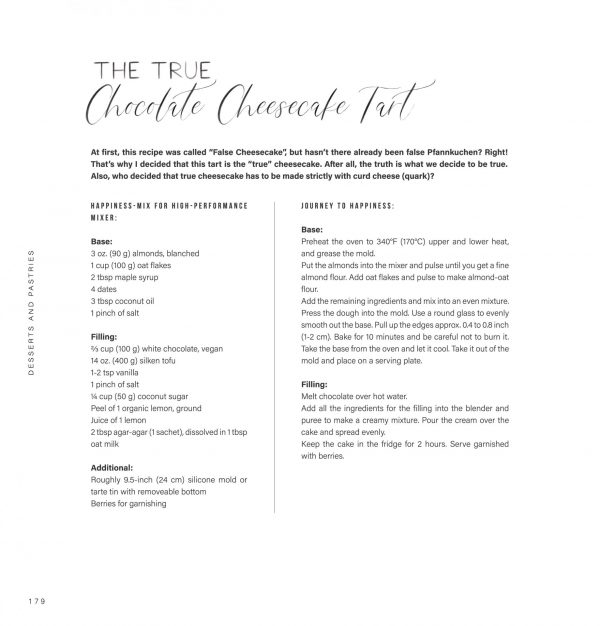 Mix Yourself Happy - The True Chocolate Cheesecake Tart