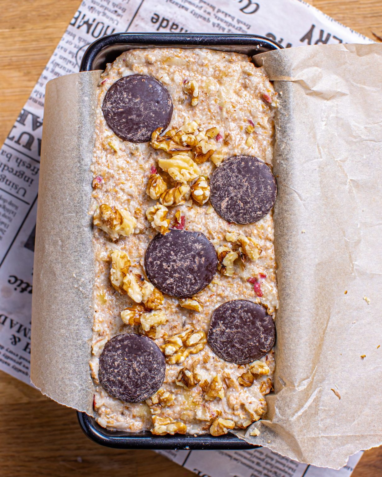 Gesundes Bananenbrot - vegan, vollwertig und zuckerfrei | Annelina Waller