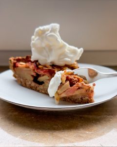 apple pie - vegan and healthy
