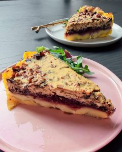 Rotkohl Quiche