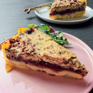 Rotkohl Quiche