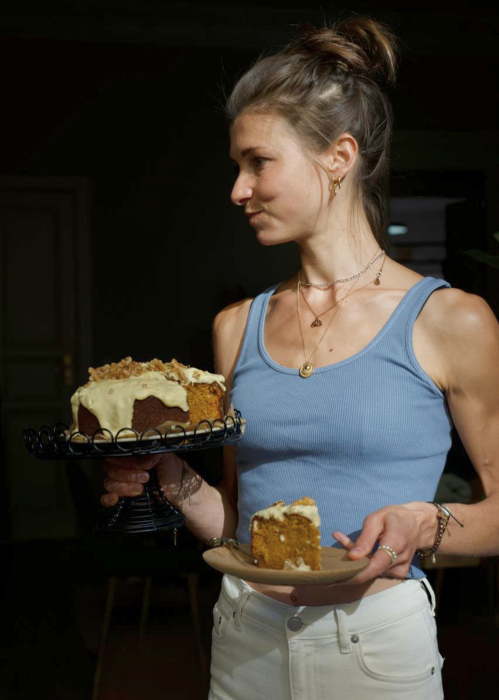 Veganer Karottenkuchen Veganer Karottenkuchen