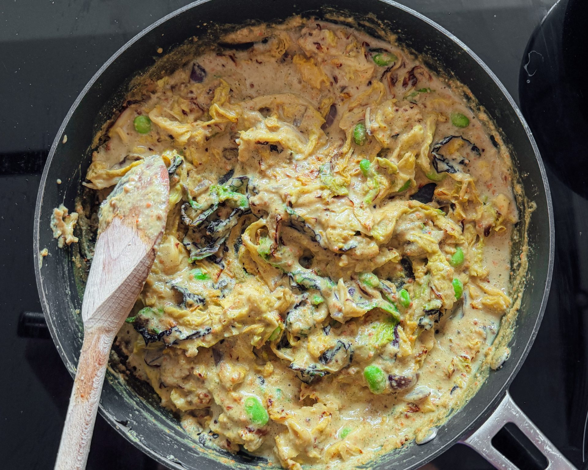 Pasta-mit-Cashewsoße