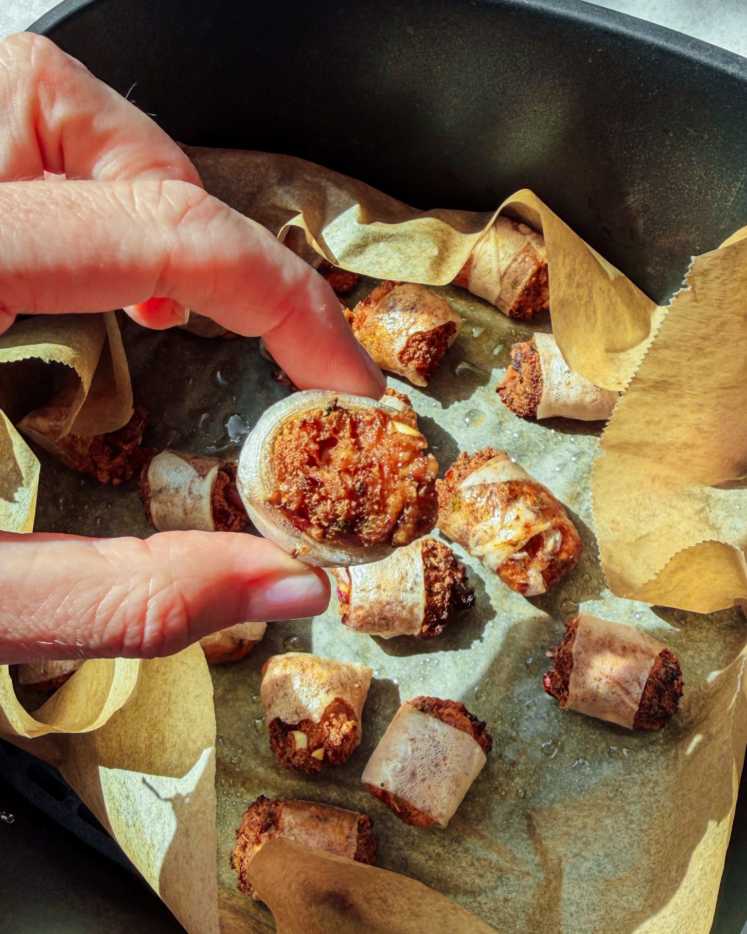 Vegane Reispapier Rollen