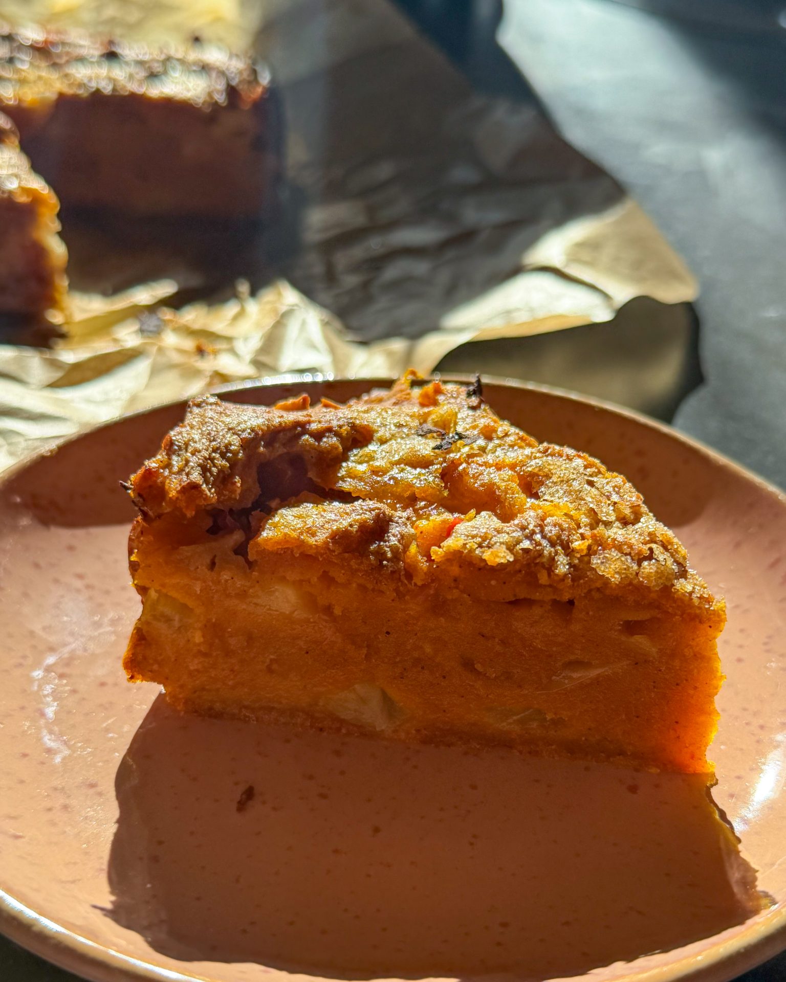 zuckerfreier Apfelkuchen