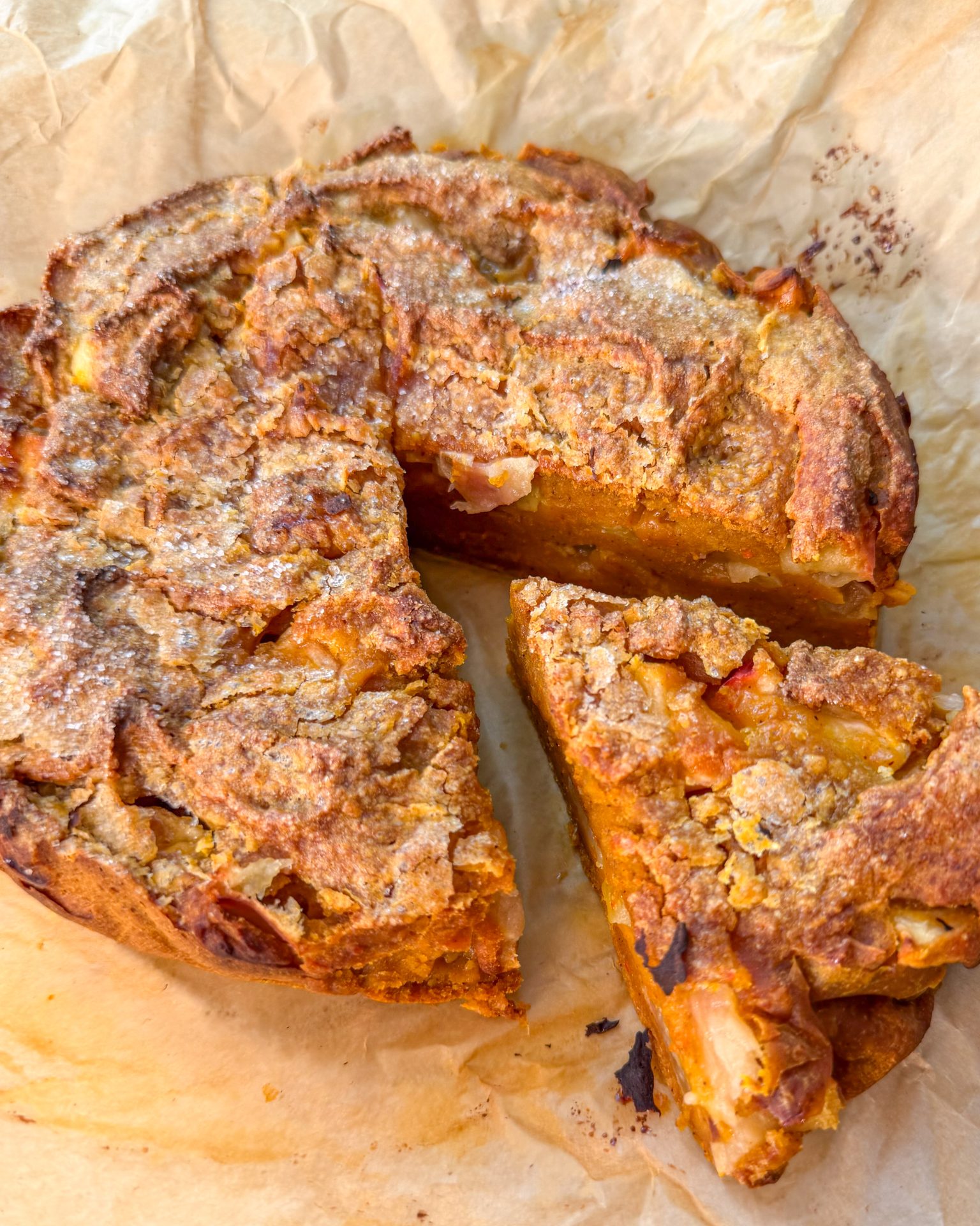 Kürbiskuchen vegan