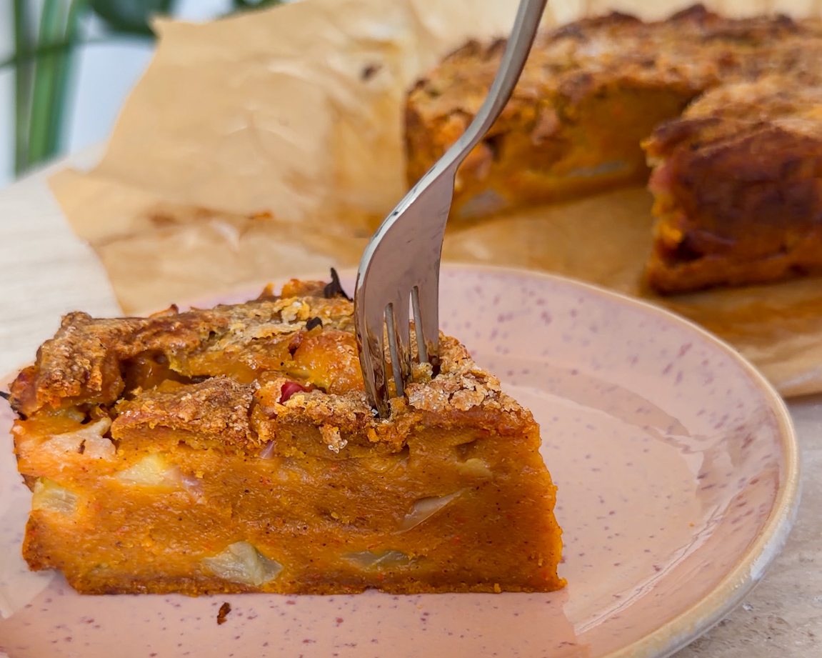 Kürbis Apfelkuchen Kürbis Apfelkuchen
