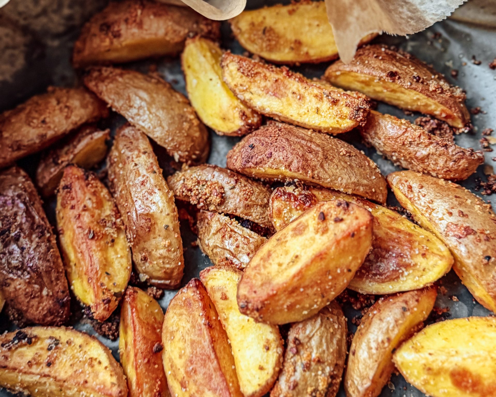 Kartoffelspalten aus dem Airfryer